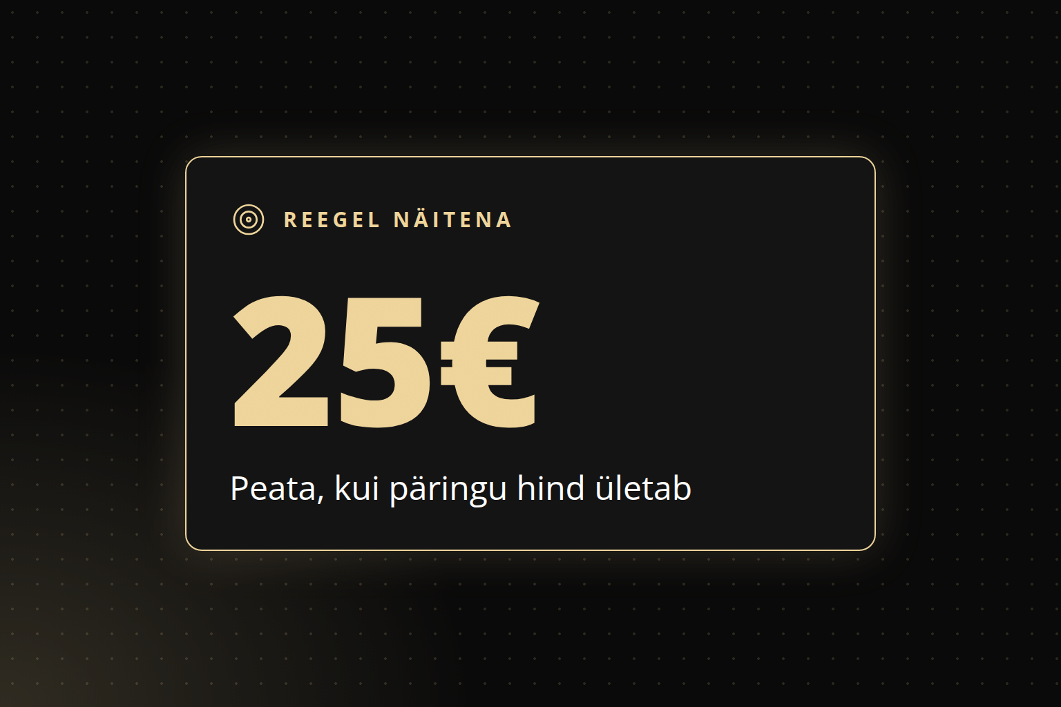 millal reklaam peatada